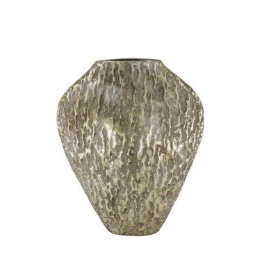 Metalowy wazon stare srebro 55442-074