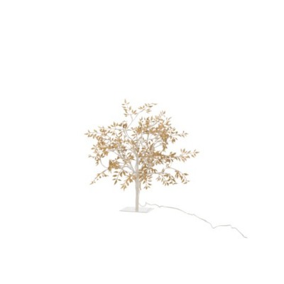 Drzewo złoto brokat 40/40/50cm led j-line