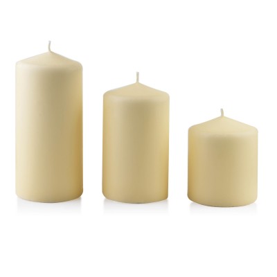 Świeca CLASSIC CANDLES walec duży krem