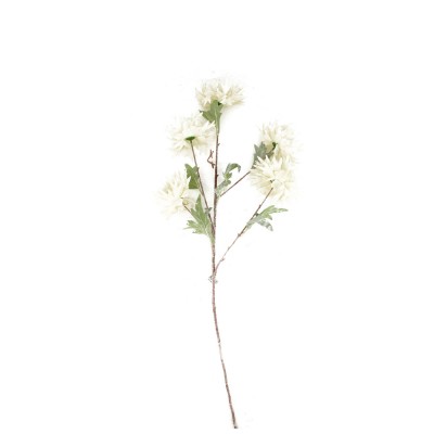 Kwiat biały 95cm gałązka