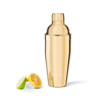 Shaker Lux 750ml złoto