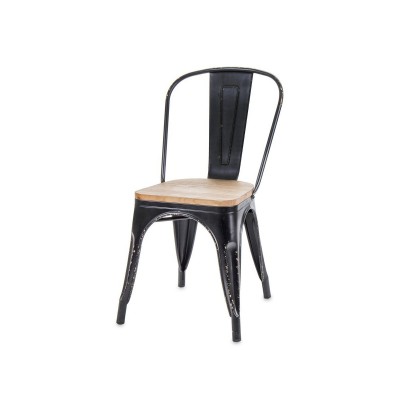 Spring Krzesło 1 czarne C53523
