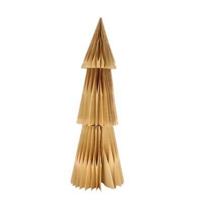 Choinka papierowa naturalny 40/40/120cm F115321