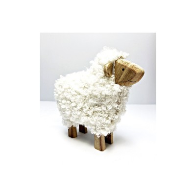 Owieczka drewniana większa