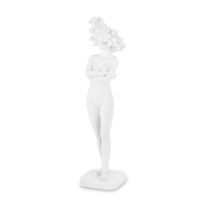 Figurka kobieta kwiat na głowie 175373