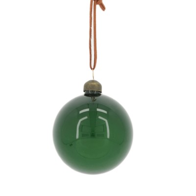 Bombka ciemna zieleń 104187