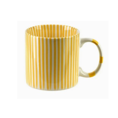 Kubek w żółte pasy 380ml