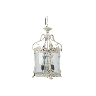  40538N Lampa wisząca przecierana metal szkło